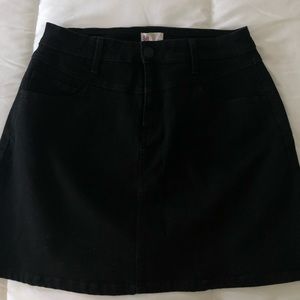 All Black Jegging Skirt